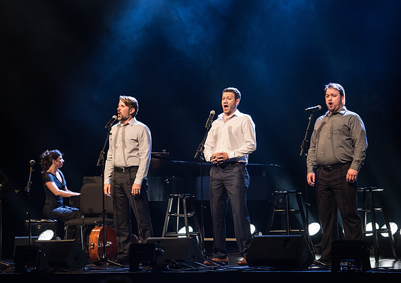 Ultimi, a trio of tenors perform for Education Week 2017 Center Stage Concert.