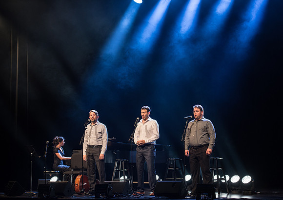 Ultimi, a trio of tenors perform for Education Week 2017 Center Stage Concert.