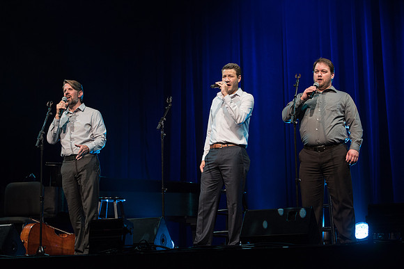 Ultimi, a trio of tenors perform for Education Week 2017 Center Stage Concert.