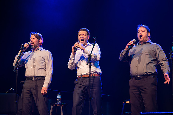 Ultimi, a trio of tenors perform for Education Week 2017 Center Stage Concert.