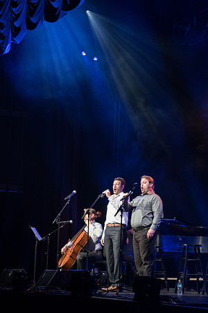 Ultimi, a trio of tenors perform for Education Week 2017 Center Stage Concert.