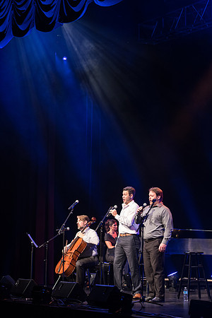 Ultimi, a trio of tenors perform for Education Week 2017 Center Stage Concert.