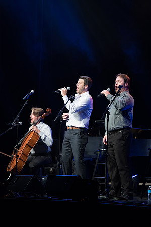 Ultimi, a trio of tenors perform for Education Week 2017 Center Stage Concert.