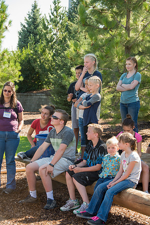 BYU-Idaho Education Week 2017, fun a t the climbing tower and ropes course.