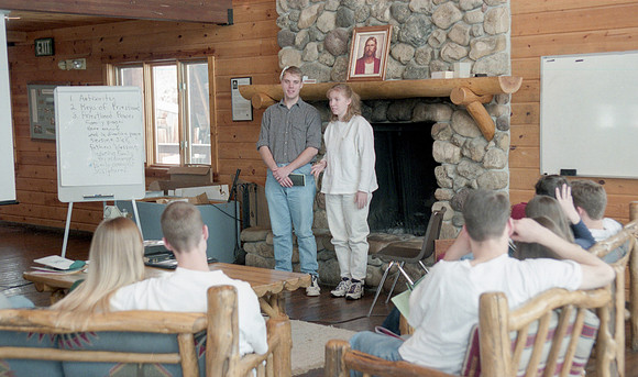 Teton Mountain Leadership Institute Marriage Enrichment Retreat. Dec 2002