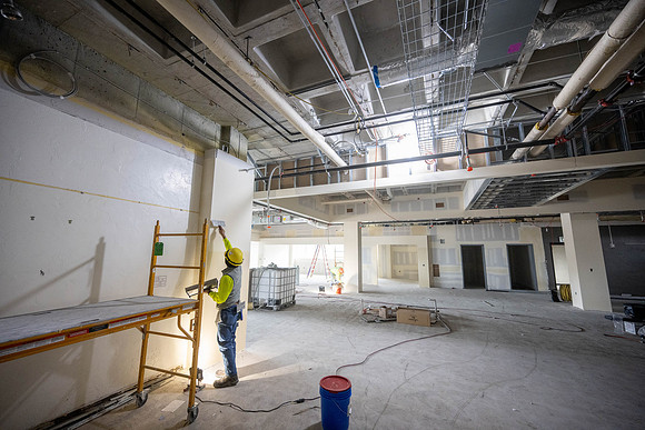 McKay Library Remodel Construction - Feb 2025