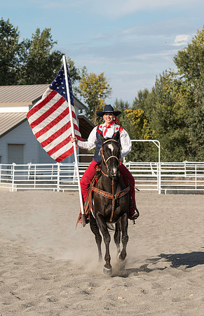 Julie Lee is an Americana horseback rider and has been affiliated with teaching at BYU-Idaho.