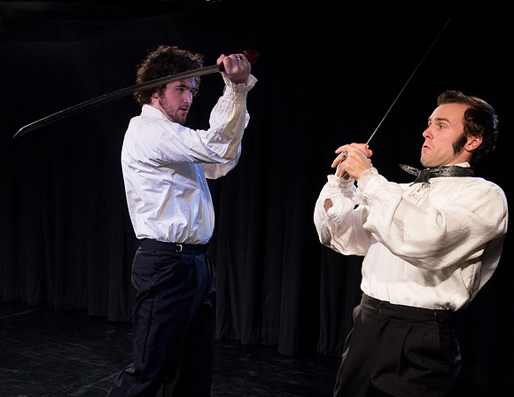 Students in the drama performance "A Winter's Tale"