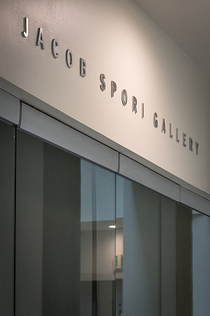 The gallery in the Spori Building. 2017