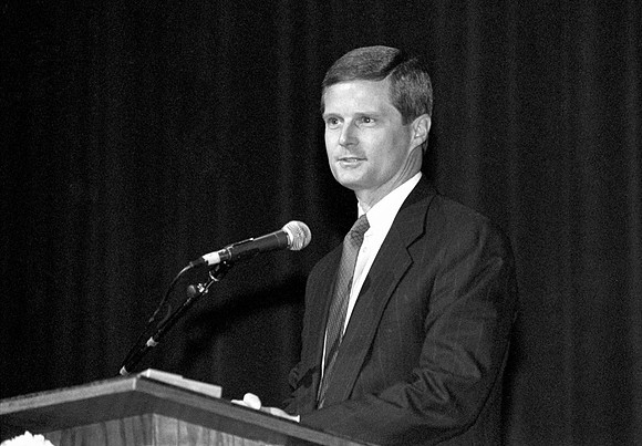 President David A. Bednar speaking at Devotional