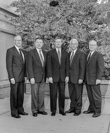 President Bednar and his staff of vice presidents