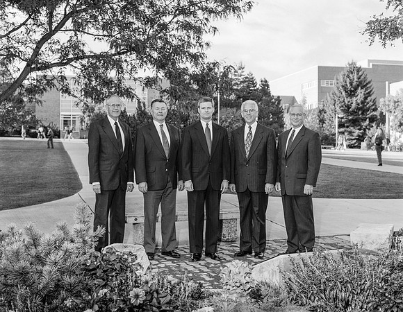 President Bednar and his staff of vice presidents