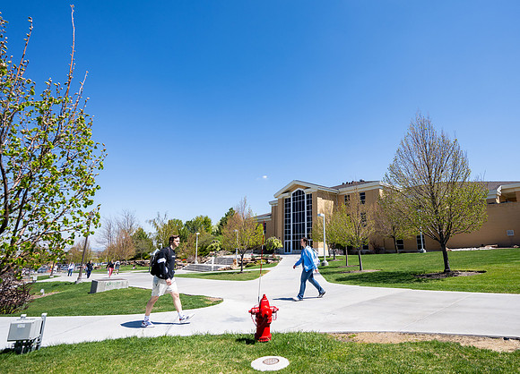 Landscapes of BYU-Idaho Buildings and Students - May 2025