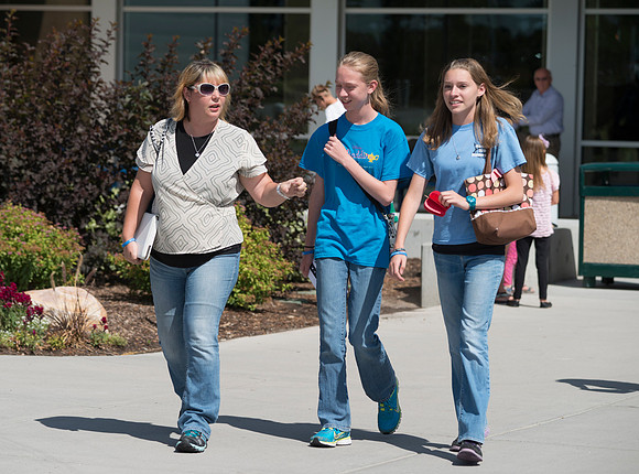 Family between classes.