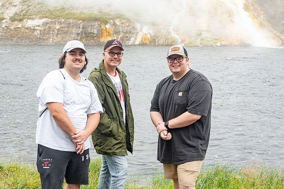 BYU-Idaho students and instructors go on a Yellowstone trip as part of the Freshman Connection program.