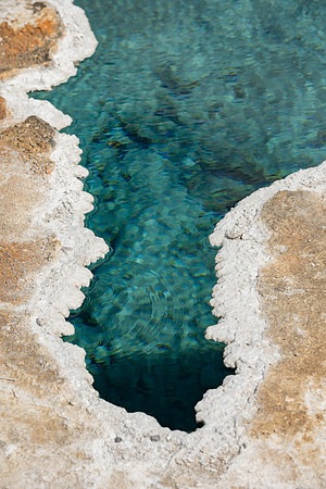 Landscape at Yellowstone National Park.