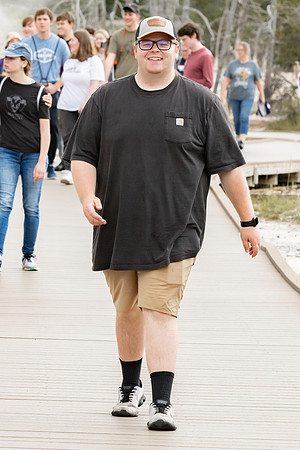 BYU-Idaho students and instructors go on a Yellowstone trip as part of the Freshman Connection program.