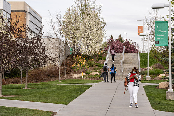 Photos from BYU-Idaho campus, Spring Semester.