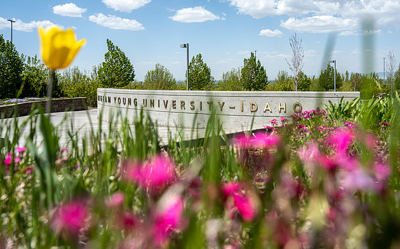 BYU-Idaho Sign - May 2021
