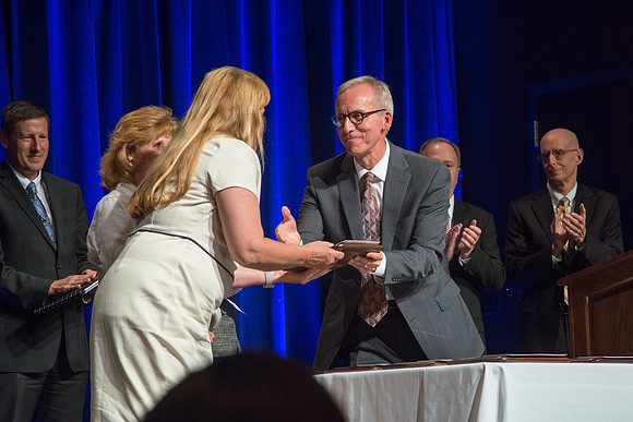 Exemplary Employees are recognized at the All Employee Banquet.