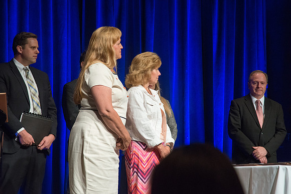 Exemplary Employees are recognized at the All Employee Banquet.