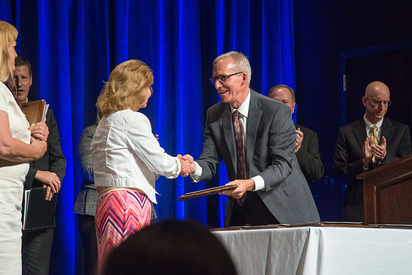 Exemplary Employees are recognized at the All Employee Banquet.