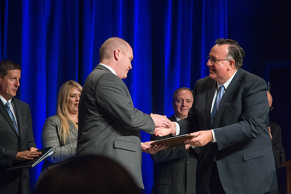 Exemplary Employees are recognized at the All Employee Banquet.