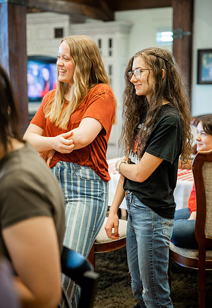 The Rexburg YSA 29th Ward in the Rexburg YSA 1st Stake makes jam for a Relief Society activity.