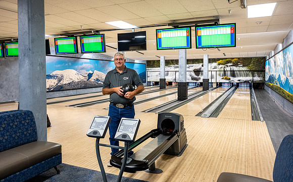 Strike Zone Bowling Supervisor, Harold Rose.