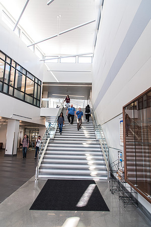 Students are back to school in the Science and Technology Center.