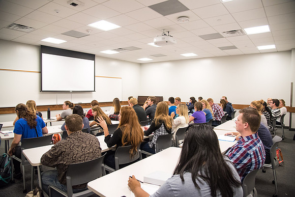 Students are back to school in the Science and Technology Center.