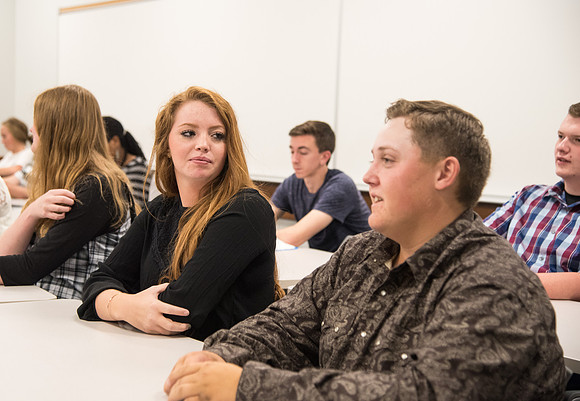 Students are back to school in the Science and Technology Center.