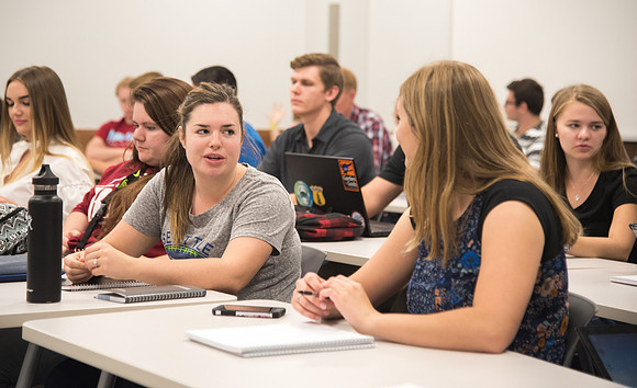 Students are back to school in the Science and Technology Center.