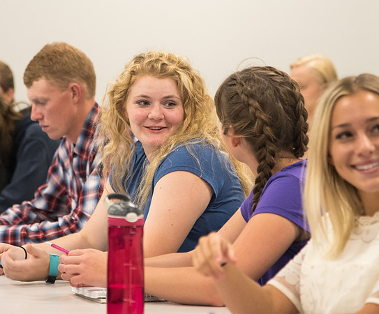 Students are back to school in the Science and Technology Center.