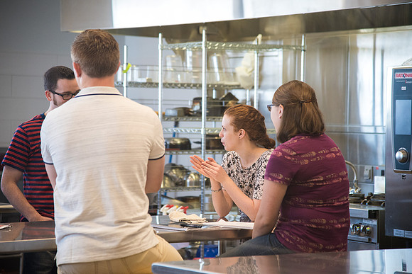 Students are back to school in the Science and Technology Center.
