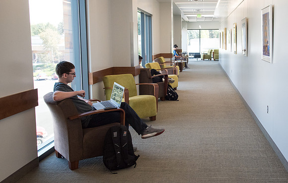 Students are back to school in the Science and Technology Center.