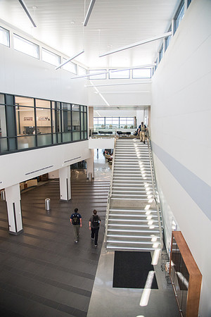 Students are back to school in the Science and Technology Center.