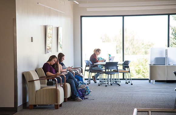 Students are back to school in the Science and Technology Center.