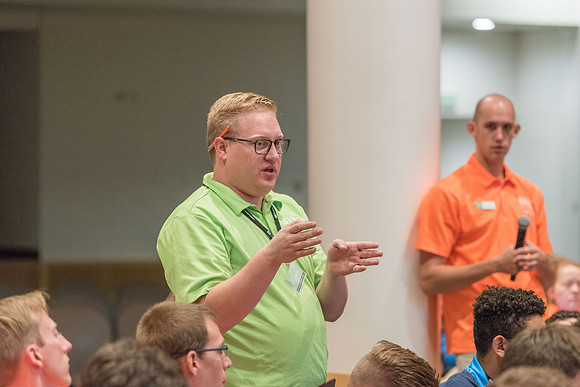 Get Connected volunteers receive training and motivation at the Spirit Conference.