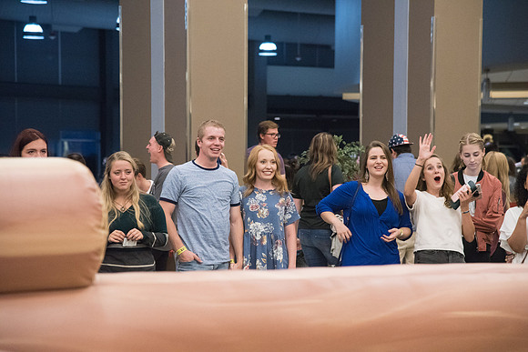Students participate in I-Night the weekend before school begins.