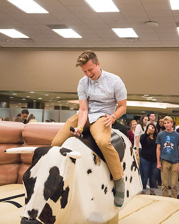 Students participate in I-Night the weekend before school begins.