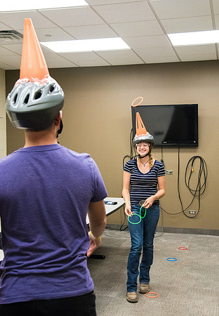 Students participate in I-Night the weekend before school begins.