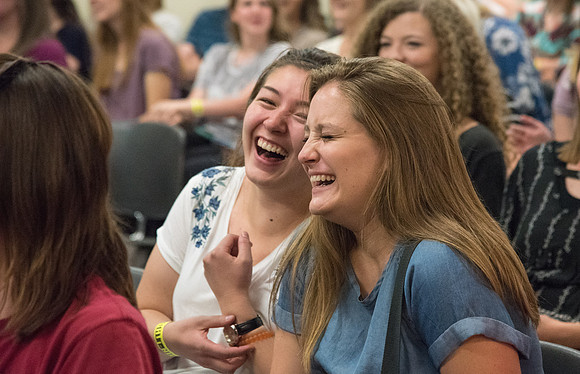 Students participate in I-Night the weekend before school begins.