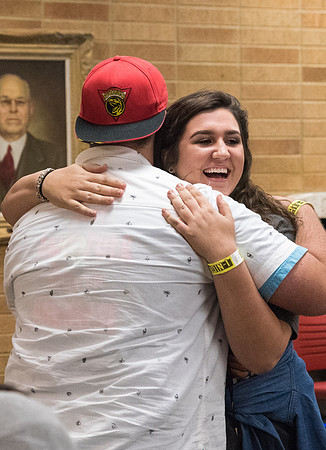 Students participate in I-Night the weekend before school begins.