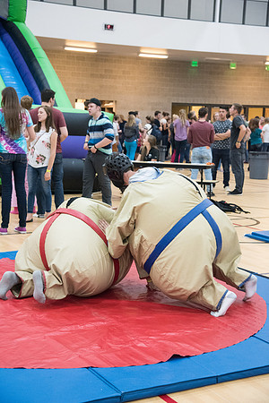 Students participate in I-Night the weekend before school begins.