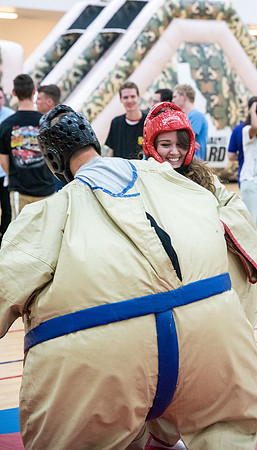 Students participate in I-Night the weekend before school begins.