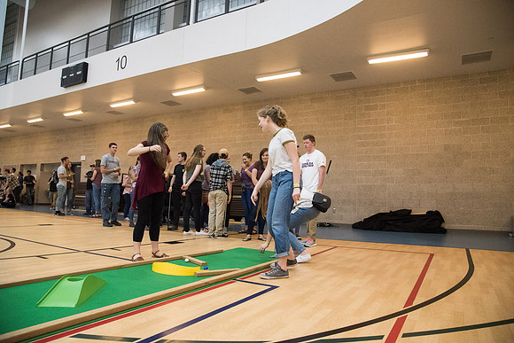 Students participate in I-Night the weekend before school begins.