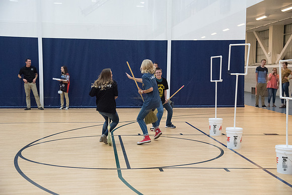 Students participate in I-Night the weekend before school begins.