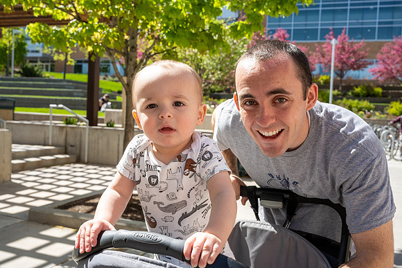 Dad & Son - May 2021