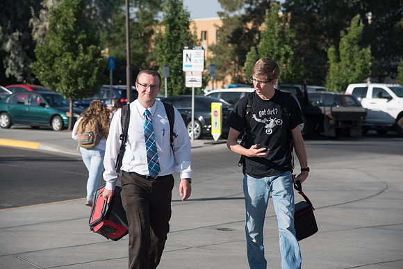 BYU- Idaho Students getting back to classes for Fall Semester. Sept 2017